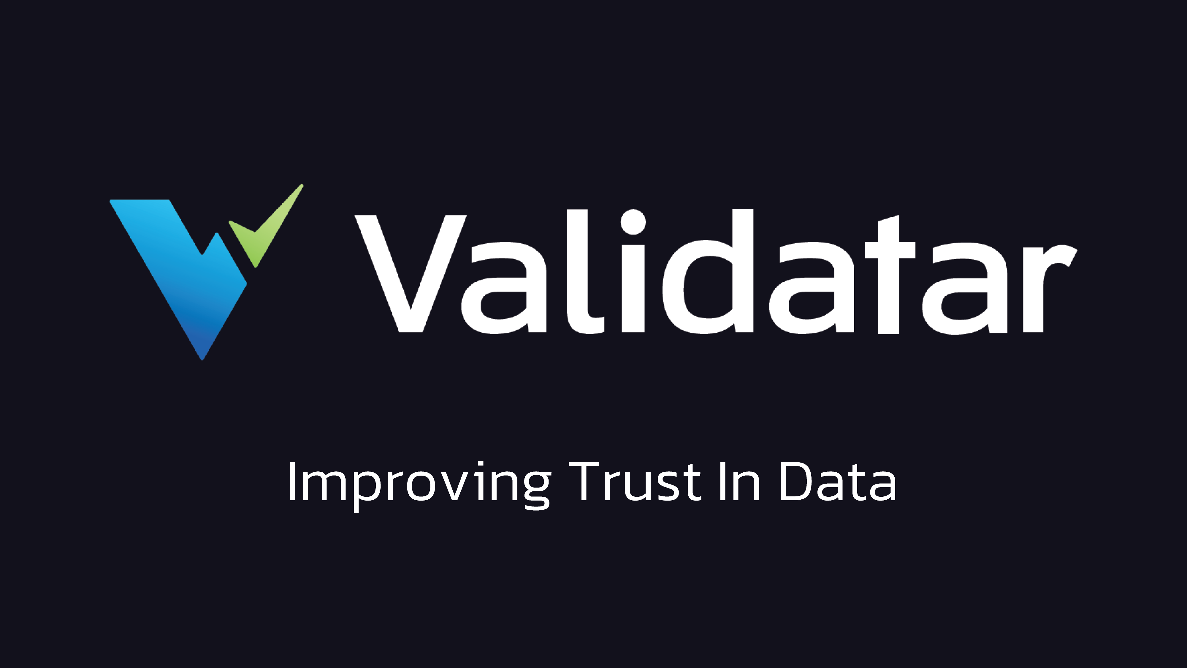 Validatar Video Cover Page